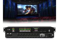 Procesador de audio digital, sistema de karaoke de 32 bits con 16 modos, interfaz de PC, evita aullidos, equipo de sonido DSP para el hogar, escenario, iglesia