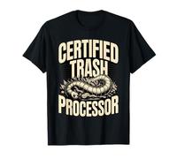 Procesador de Basura Certificado Compostaje de Gusanos Camiseta