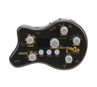 Procesador de Efecto Múltiple de Guitarra, Retraso Parches Portátiles Diferentes Parches Fáciles Establecer el Pedal Efecto Guitarra para Tocar (Enchufe de la UE 100-240V)