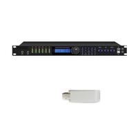 Procesador De Efectos De Audio Digital BX6, Preefectos De Procesador De Audio DSP For Sistema De Altavoces Profesionales De Escenario De Karaoke(BX6 and WiFi dongle)