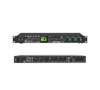 Procesador De Efectos De Audio Digital Profesional Karaoke BT Stage KTV Pre-efector Sonido Audio EchoEffect Procesador De Audio(Black)