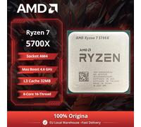 Procesador de Escritorio AMD Ryzen 7 5700X, 8 Núcleos/16 Hilos, 4.6GHz, 32MB de Caché, AM4, Sin Enfriador Incluido
