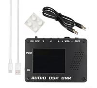 Procesador de señal digital para filtro de reducción de ruido DSP para radio aficionada, reducción de ruido de varios niveles y filtros digitales, compatible con altavoces externos, alimentado por