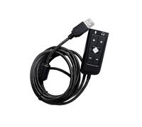 Procesador de sonido USB con MICR modificable y control de capacidad de auriculares que facilita la gestión de sonido individualizada durante llamadas y reuniones de reproducción, control MICR