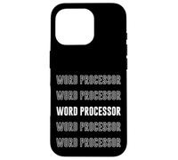 Procesador de Textos Carcasa para iPhone 16 Pro