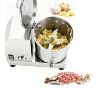 Procesador Multifuncional y Cortador de Verduras Profesional, Características Construcción en Acero Inoxidable, Procesa Ajo, Jengibre, Pimientos, Nueces y Carnes con Facilidad(15L)