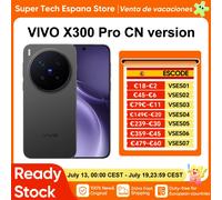 Procesador Vivo X300 Pro Dimensity 9500/3nm, batería de 6510mAh, carga rápida de 90W, pantalla AMOLED de 6,78 pulgadas, teleobjetivo Zeiss de 200MP Simple White