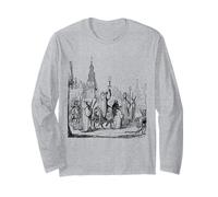 Procesión Eucarística del Domingo de Ramos Sacerdote Católico Pascua Manga Larga