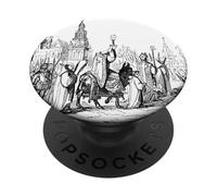 Procesión Eucarística del Domingo de Ramos Sacerdote Católico Pascua PopSockets PopGrip Adhesivo