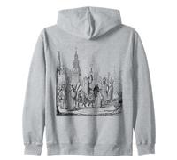 Procesión Eucarística del Domingo de Ramos Sacerdote Católico Pascua Sudadera con Capucha