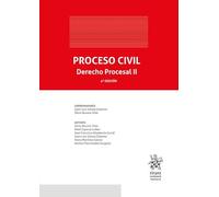 Proceso Civil. Derecho Procesal II 4ª Edición (Manuales de Derecho Penal)