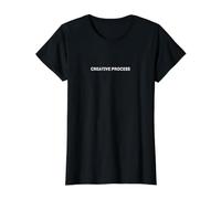 Proceso Creativo - Estudiante de Teatro Actuación de Teatro Camiseta gráfica económica, Mujer, Negro, S