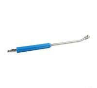 Proceso de limpieza simplificado con herramienta de extensión de lavado de coche de acero inoxidable que llega a cada esquina fácilmente (55 cm (azul)