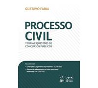 Processo Civil: Teoria e Questões de Concursos Públicos - 1ª Edição 2026