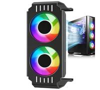 Processor Cooler - Fan 120mm Silent Heatsink with RGB Effects, Enhanced Thermal Conductivity with Efficient Airflow Design, Ideal for PC Home Computer Workstation Setup