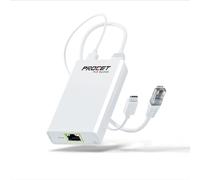 PROCET - Divisor PoE de 5 V 3 A para Raspberry Pi 4 modelo B, adaptador de alimentación USB-C Gigabit Ethernet sobre PoE, compatible con IEEE802.3at 10/100/1000Mbps