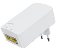 PROCET Gigabit PoE Inyector para Montaje en Pared Fuente de alimentación PoE IEEE802.3af 48 V 15,4 W Distancia de Largo Alcance 100 Metros para cámara IP, Punto de Acceso inalámbrico, teléfonos IP