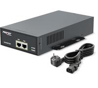 Procet Inyector de Potencia PoE++ con hasta 95W de Potencia Gigabit sobre Ethernet y Amplio Rango de Temperatura de -40°C a 65°C para cámaras PTZ/CCTV,UniFi/Cisco Ap y fábricas Inteligentes