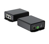 Procet - Inyector Gigabit PoE++ de 90 W, compatible con IEEE802.3 af/at/bt 10/100/1000 Mbps, adaptador PoE industrial con amplia temperatura de -40.0 °C a 65.0 °C, protección contra sobretensiones de