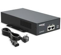 PROCET Inyector PoE Gigabit PoE++ de hasta 75W con Amplio Rango de Temperatura de -40 °C a 65 °C para cámaras PTZ/CCTV, Puntos de Acceso UniFi/Cisco, Estaciones Base y fábricas Inteligentes