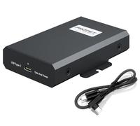 Procet PoE a USB C - Adaptador convertidor Gigabit 23W IEEE802.3AT PoE USB C, alimentación y transmisión de Red, Gran Temperatura de -20°C a 55°C para Tablets, iPad, portátiles, señalización, para VR