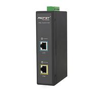 PROCET PoE++ - Inyector PoE de 95 W, riel DIN, industrial, 95 W, 55 V, salida PoE, protección contra sobretensiones de 6 KV, amplia temperatura de trabajo de -75.6 °C a 75.0 °C, PT-PSE105GWH-E
