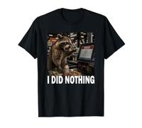 Procione Croissant Panetteria Amante Degli I Did Nothing Camiseta