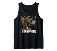 Procione Croissant Panetteria Amante Degli I Did Nothing Camiseta sin Mangas