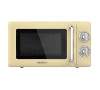 Proclean 3110 retro yellow microondas mecánico con grill de 20 l y 70