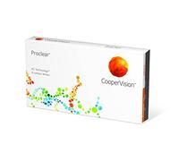 Proclear CooperVision Proclear Sphere 8.6 + 16.50 (6) Lentillas mensuales blandas, 6 unidades, curva base: 8,6 mm, diámetro: 14,2 mm, -1,25 dioptrías