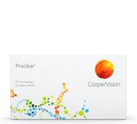 Proclear CooperVision Proclear SPHERE 8.6 +18.00 (6) Lentillas mensuales blandas, 6 unidades, curva base: 8,6 mm, diámetro: 14,2 mm, -1,25 dioptrías