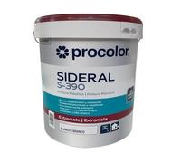 Pintura de Interior y Exterior, Extra Mate blanco SIDERAL S-390, Rendimiento 10-12 m²/L. Lavable, acabado sin brillos.