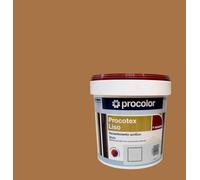 Procolor Pintura para Fachada en exteriores de calidad PROCOTEX liso Buen rendimiento 7-9 m²/L., secado rápido, excelente resistencia a los rayos U.V. (TIERRA 219, 4 Litros)