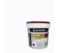 Procolor Pintura para Fachada para exteriores de calidad PROCOTEX liso Buen rendimiento 7-9 m²/L. Excelente resistencia a los rayos U.V. (BLANCO 100, 4 Litros)