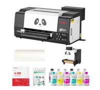 Procolored F13PRO Impresora DTF A3 con Agitador de Polvo, Doble Cabezal XP600 y Circulación de Tinta Blanca, Solución Eficiente Directa a Película para Algodón, Poliéster y Mezclas