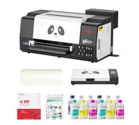 Procolored F13PRO Impresora DTF A3 con Horno de Curado, Doble Cabezal XP600 y Circulación de Tinta Blanca, Paquete Completo para Algodón, Poliéster y Tejidos Mixtos