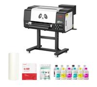 Procolored F13PRO Impresora DTF A3 con Soporte, Doble Cabezal XP600 y Circulación de Tinta Blanca, Impresora Directa a Película para Ropa Personalizada en Algodón, Poliéster y Mezclas