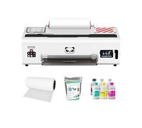 Procolored K13 Lite Impresora DTF A3 13 Pulgadas para Camisetas, Circulación Tinta Blanca, Protección Cabezal Infrarrojos, 1440 dpi, Máquina Transferencia Directa Textil DIY, Blanco