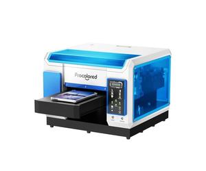 Procolored V11 Impresora UV Plana A3, Cabezal de impresión R1390 con Limpieza automática, impresión en acrílico, Cuero, Madera, Fundas de teléfono, Tazas, Pelotas de Golf y más