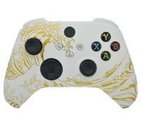 ProControllers LLC Controlador personalizado con aerógrafo de mano compatible con Xbox Series X/S y Xbox One (Series X/S Gold Wave)