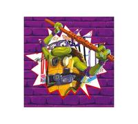 PROCOS 20 Servilletas de Papel Ninja Turtles Next Generation 33 x 33 cm