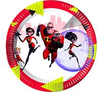 Procos 5PR89914 Incredibles 2 - Plato (23 cm), color rojo