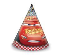 PROCOS 6 Gorros de Fiesta Cars 3
