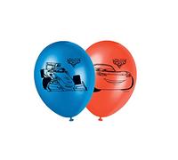 Procos-84876 cars Globos de Coches Impresos, color azul/rojo, Taglia Unica (Ciao Srl 84876)