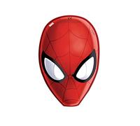 Procos 85179 - Mascarillas Papel Ultimate Spider Man, 6 unidades, rojo