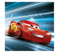 Procos Disney Cars - Servilletas de 33 x 33 cm, 2 capas, paquete de 20, FSC, cumpleaños, fiesta temática
