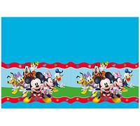 Procos Folat Mantel Mickey Mouse 120x180cm-Fundas de Mesa Fiesta de cumpleaños de niños, dibujos animados, multicolor, 70.9 x 47.2 inch (Rectangular) (94705P)