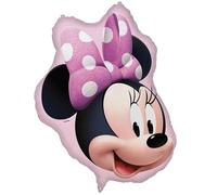 Procos - Globo de aluminio de gran tamaño Minnie Mouse, globo para relleno de aire o helio, regalo, decoración