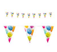 Procos- Globos con diseño de Bandera de Sparkling Balloons (9 Unidades), Multicolor (10202298)