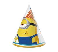 Procos - Gorras Cono Party Minions Rise of Grúa de papel FSC, 6 unidades, PR92140